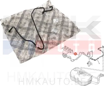Kütusetoru OEM Jumper/Boxer/Ducato 2011- 3,0HDi Euro5 - FIAT 1367626080 - OE - 100% Genuine Part