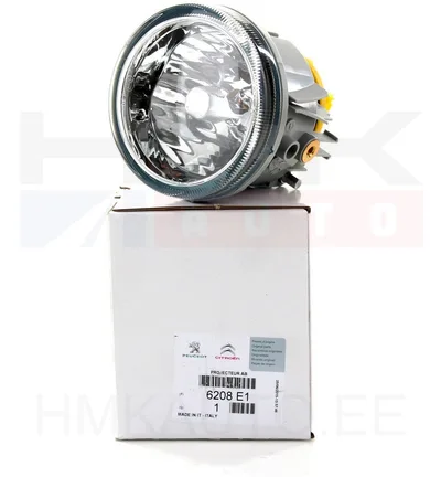 Противотуманная фара передняя OEM Citroen/Peugeot/Fiat - PSA 6208E1 - OE - 100% Genuine Part