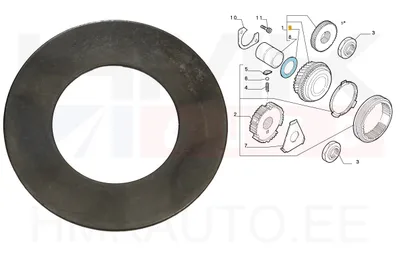 Vaheseib 5-käik(27,8X50-1,5) OEM Jumper/Boxer/Ducato ME - 3280040