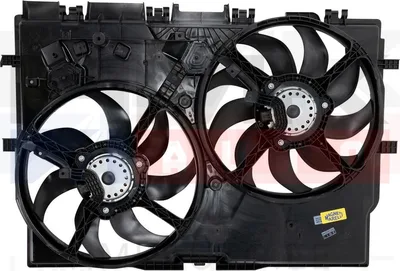 Jahutusventilaator koos raamiga Jumper/Boxer/Ducato 06- (300/300W) - 2880028MM - Magneti Marelli