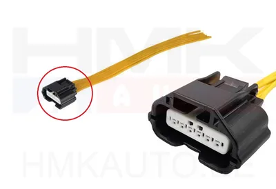 EGR valve connector with wires Renault 1.9 DCI 6-pin - 51277317