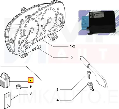 Relee-summer OEM Jumper/Boxer/Ducato 01-06 - PSA  6160A2 - OE - 100% Genuine Part