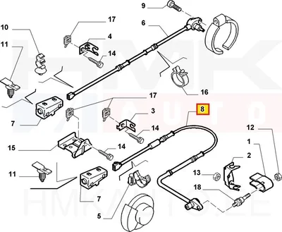 ABS andur eesmine OEM Citroen Jumpy/Peugeot 806, Expert - PSA 454567 - OE - 100% Genuine Part