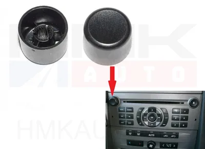 Raadio nupp OEM Citroen/Peugeot - PSA  6564QS - OE - 100% Genuine Part