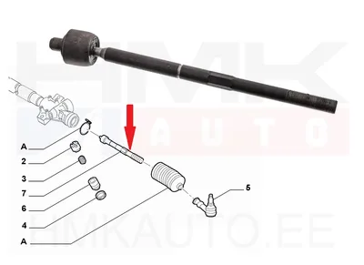 Roolivarras OEM Jumper/Boxer/Ducato 94-06 - PSA  4018A4 - OE - 100% Genuine Part
