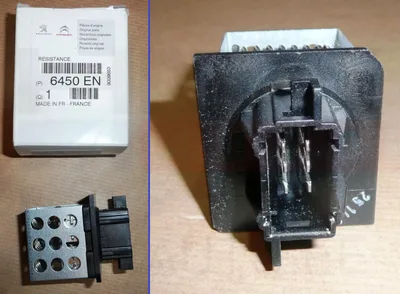 Heater blower resistor OEM Peugeot 206 (w/o A/C) - PSA 6450EN - OE - 100% Genuine Part