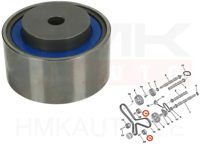 Hammasrihma juhtrull OEM Citroen/Peugeot 2,7/3,0HDi DT17/DT20 - PSA  083055 - OE - 100% Genuine Part