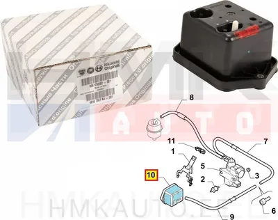 Vacuum regulator OEM Jumper/Boxer/Ducato 3,0HDi 2011- Euro5 - PSA  1606894980 - OE - 100% Genuine Part