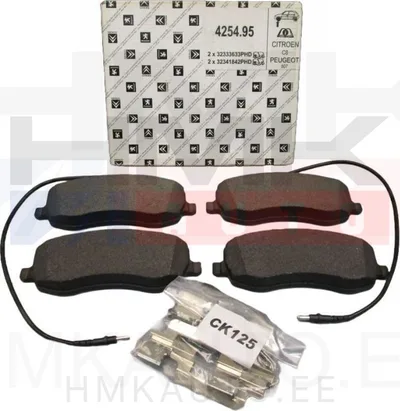 Brake pad set front OEM Citroen/Peugeot/Fiat - PSA 425495 - OE - 100% Genuine Part