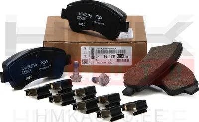 Brake pad set front OEM Citroen C3/Peugeot 208 - PSA  1647863780 - OE - 100% Genuine Part