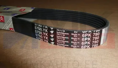 Mitmikkiilrihm elastne 6PK780 OEM Citroen/Peugeot 1,4/1,6HDI - PSA 5750YK - OE - 100% Genuine Part