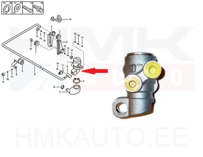 Pidurdusjõu regulaator Jumper/Boxer/Ducato 94- - BSR0012 - Magneti Marelli