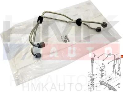Pihustitorude komplekt (1-2 silinder) OEM PSA 1,6HDI - PSA  1570G4 - OE - 100% Genuine Part