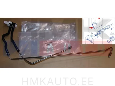 Väljalaskegaaside rõhuandur (koos torudega) OEM Renault Master 2,3dCi 2019- - REN  208153481R - OE - 100% Genuine Part