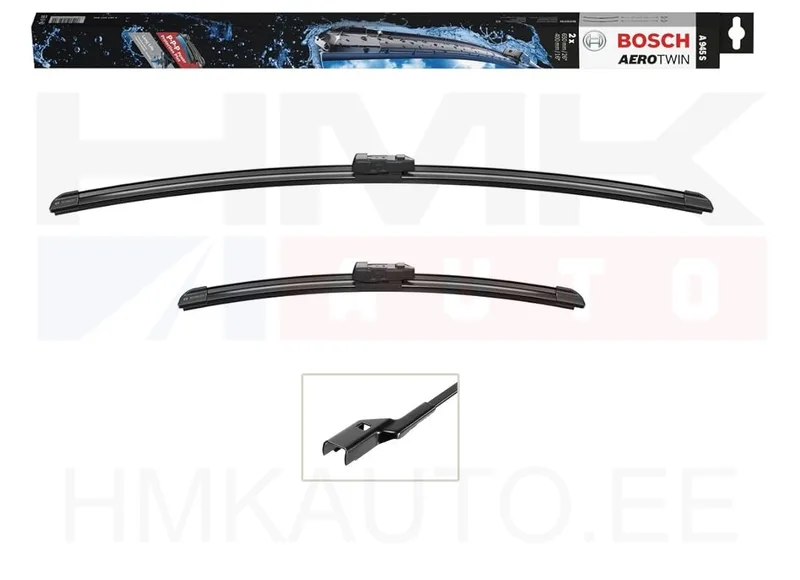 AEROTWIN klaasipühkijate komplekt Citroen C3 Aircross 17- 650/400 - A945S - Bosch