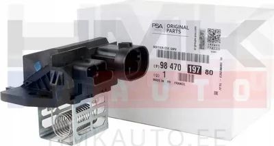 Jahutusventilaatori juhtplokk OEM Citroen/Peugeot - PSA  9847019780 - OE - 100% Genuine Part