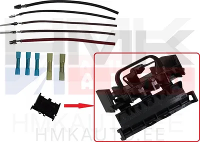 Connecteur de interrupteur de ventilateur chauffage Jumper/Boxer/Ducato 2006- - 7030101AG - AG Automotive