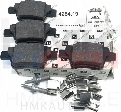Brake pad set rear OEM Citroen C4/Peugeot 207,307 - PSA 425419 - OE - 100% Genuine Part