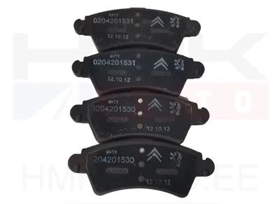 Front Brake Pads Set OEM Peugeot 206 - PSA 425229 - OE - 100% Genuine Part