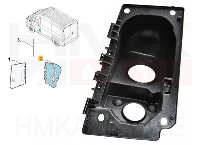 Kütuse täiteava korpus OEM Jumper/Boxer/Ducato 2016- (BlueHDi) - PSA 1616429880 - OE - 100% Genuine Part