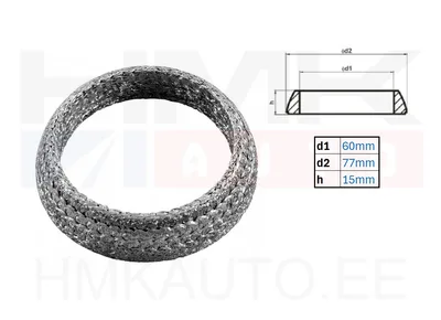 Joint silencieux Citroen C-Crosser / Peugeot 4007 - 771-961