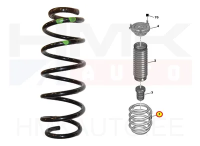 Keerdvedru eesmine OEM Peugeot 407 - PSA 5002NA - OE - 100% Genuine Part