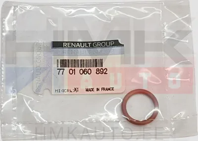 Turbo õli tagasivoolutoru O-rõngas OEM Renault/Dacia/Nissan 1,5DCI - REN  7701060892 - OE - 100% Genuine Part