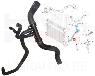 Jahutusvedeliku lõdvikud OEM Renault Master 2010- RWD - REN 215030063R - OE - 100% Genuine Part