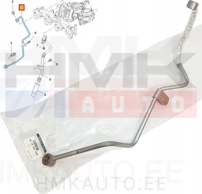 Turbo õlitustoru OEM Renault Master 2,3dCi BiTurbo 2014- - REN  151923552R - OE - 100% Genuine Part