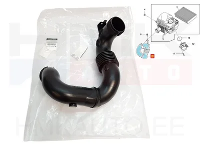 Õhufiltri toru OEM Renault Master 2010- - REN  165554107R - OE - 100% Genuine Part