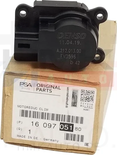 Сервомотор заслонки отопителя OEM Citroen Jumpy/Spacetourer, Peugeot Expert/Traveller - PSA  1609705180 - OE - 100% Genuine Part
