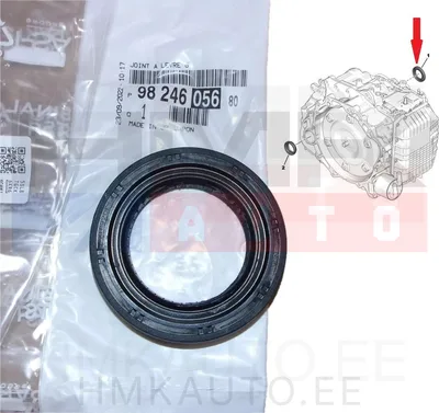 Veovõlli tihend vasak OEM Citroen/Peugeot AT8 k.kast - PSA  9824605680 - OE - 100% Genuine Part