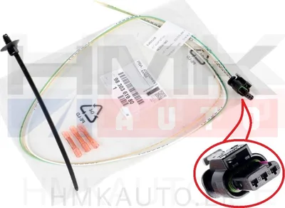 Kõrgusanduri pistik juhtmetega OEM Citroen/Peugeot  3-klemmi - PSA  9830361980 - OE - 100% Genuine Part