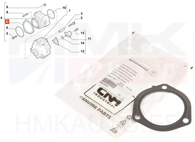 Kõrgsurvepumba korpuse tihend OEM Jumper/Boxer/Ducato/Daily 3,0HDi Euro5 - FIAT  504135161 - OE - 100% Genuine Part
