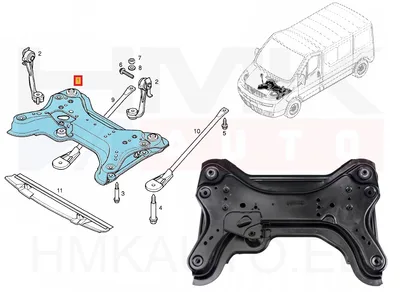 Sillaraam Renault Trafic/Opel Vivaro - REN  544016605R/L - OEM (no box)