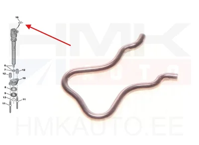Clip d'injecteur, ligne de retour Citroen/Peugeot 2,0HDI - 3RG 81075 - 3RG