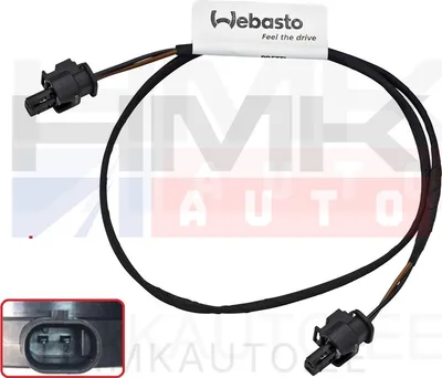 Juhe Webasto lisaveepumbale 2-klemmi 600mm - 1319967A