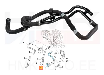 Jahutusvedeliku lõdvikud OEM Boxer/Jumper/Ducato 3,0HDi 2011- - PSA  1608297780 - OE - 100% Genuine Part