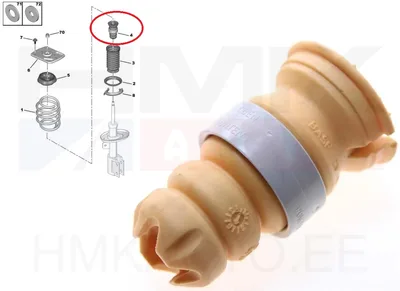 Amortisaatori läbilöögi puhver OEM Jumpy/Expert 2016- - PSA 9810806480 - OE - 100% Genuine Part