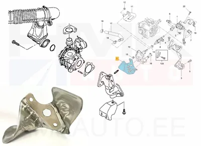 Turbo tihend OEM Renault 2,0/2,3DCi - REN  8201034917 - OE - 100% Genuine Part