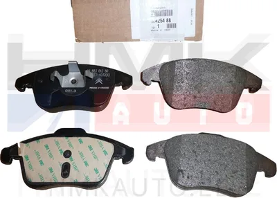 Brake pad set front OEM Citroen C4 / Peugeot 207, 208, 307, 308, 3008, RCZ - PSA 425488 - OE - 100% Genuine Part