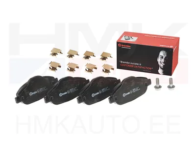 Piduriklotside komplekt eesmine Peugeot 308/3008 - P-61-101