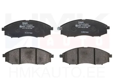Тормозные колодки передние Nissan Navara/Pathfinder - LP1772 - Delphi