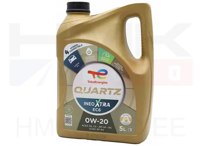 Engine oil TOTAL Quartz Ineo XTRA EC6 0W-20 5L - TOT INEO XTRA EC6 0W20 5L - Total/Elf
