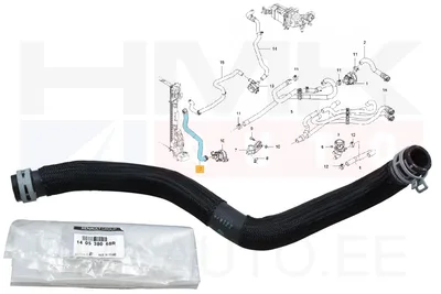 Jahutusvedeliku lõdvik OEM Renault Trafic 1,6dCi - REN  140538068R - OE - 100% Genuine Part