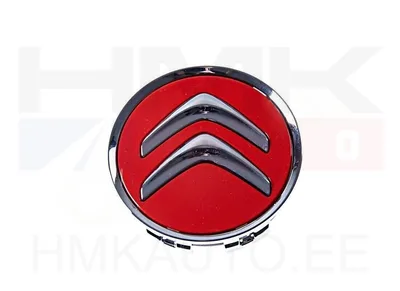 Alloy wheel centre cap OEM Citroen (red) - PSA 542177 - OE - 100% Genuine Part