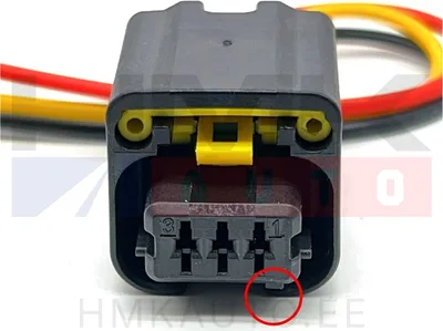 Plug with wires Citroen/Peugeot 3 pins "black" - PI03-010