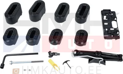 Комплект подъемника запасного колеса Citroen Berlingo/Peugeot Partner,Rifter 2018- - PSA 1677096780 - OE - 100% Genuine Part