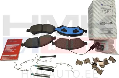 Brake pad set front OEM Jumper, Boxer, Ducato MCA 2023- - PSA  1695251780 - OE - 100% Genuine Part