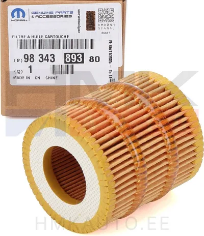 Oil Filter OEM Citroen/Peugeot 1.6 EP6LTC (PHEV) - PSA  9834389380 - OE - 100% Genuine Part